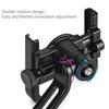 Metal Phone Mount Holder Support for Electric Bike Mirrors with 360 Degree Rotatable Design for Various Smartphone Size