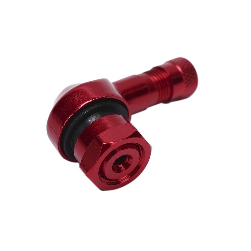 2X Cnc мотоциклетный угол 90 градусов колесо шина бескамерный клапан стержень алюминий