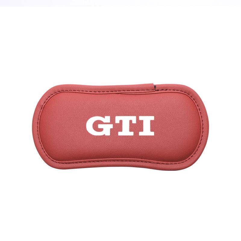 Leather Car Knee Pad Elastic Leg Cushion Armrest Pad Accessories Key For Volkswagen VW Golf Caddy T-Cross T-ROC T5 ID3Touran CC ze2