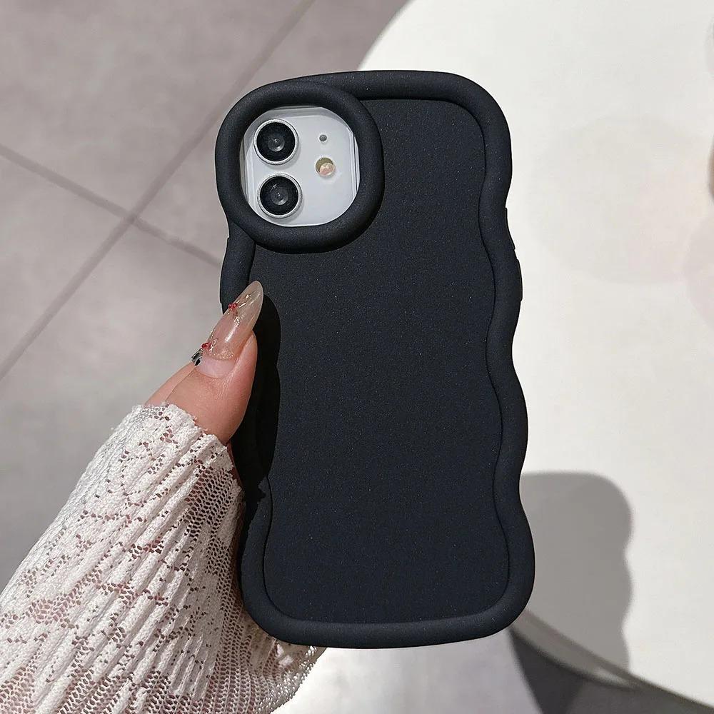 Однотонный чехол Macaron для телефона Samsung Xiaomi Poco Redmi Huawei Honor, мягкий противоударный защитный чехол из силикона TPU