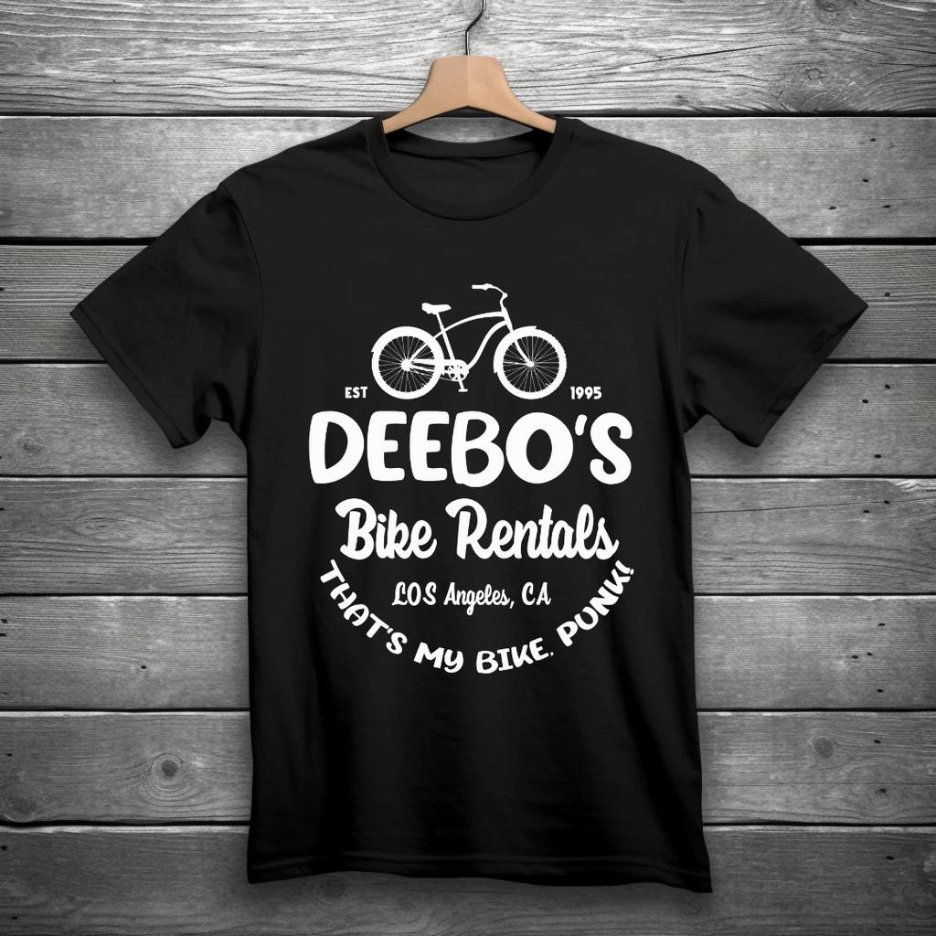 DEEBO'S Bike Rentals That's My Bike Punk T-Shirt Black S-3XL