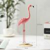 Creative Flamingo Resin Decoration Cute Animal Bedroom Living Room Decoration Valentine's Day Gift
