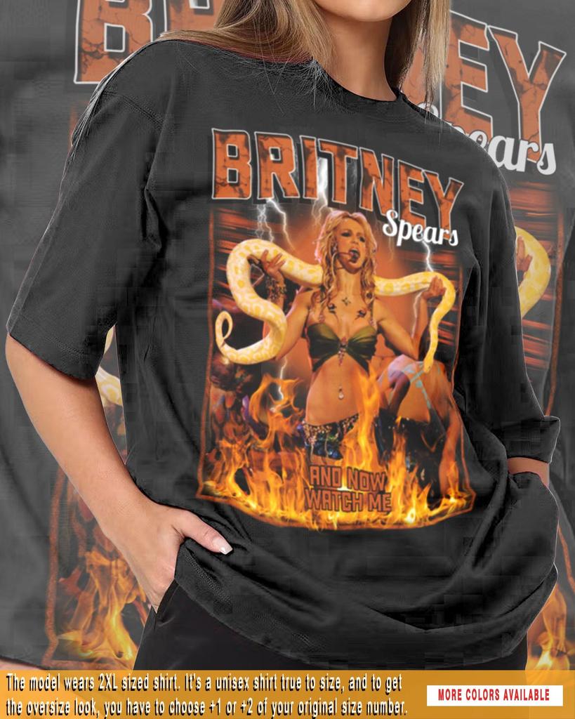 Vintage britney spears shirt , 90s y2k unisex adult clothing ats12
