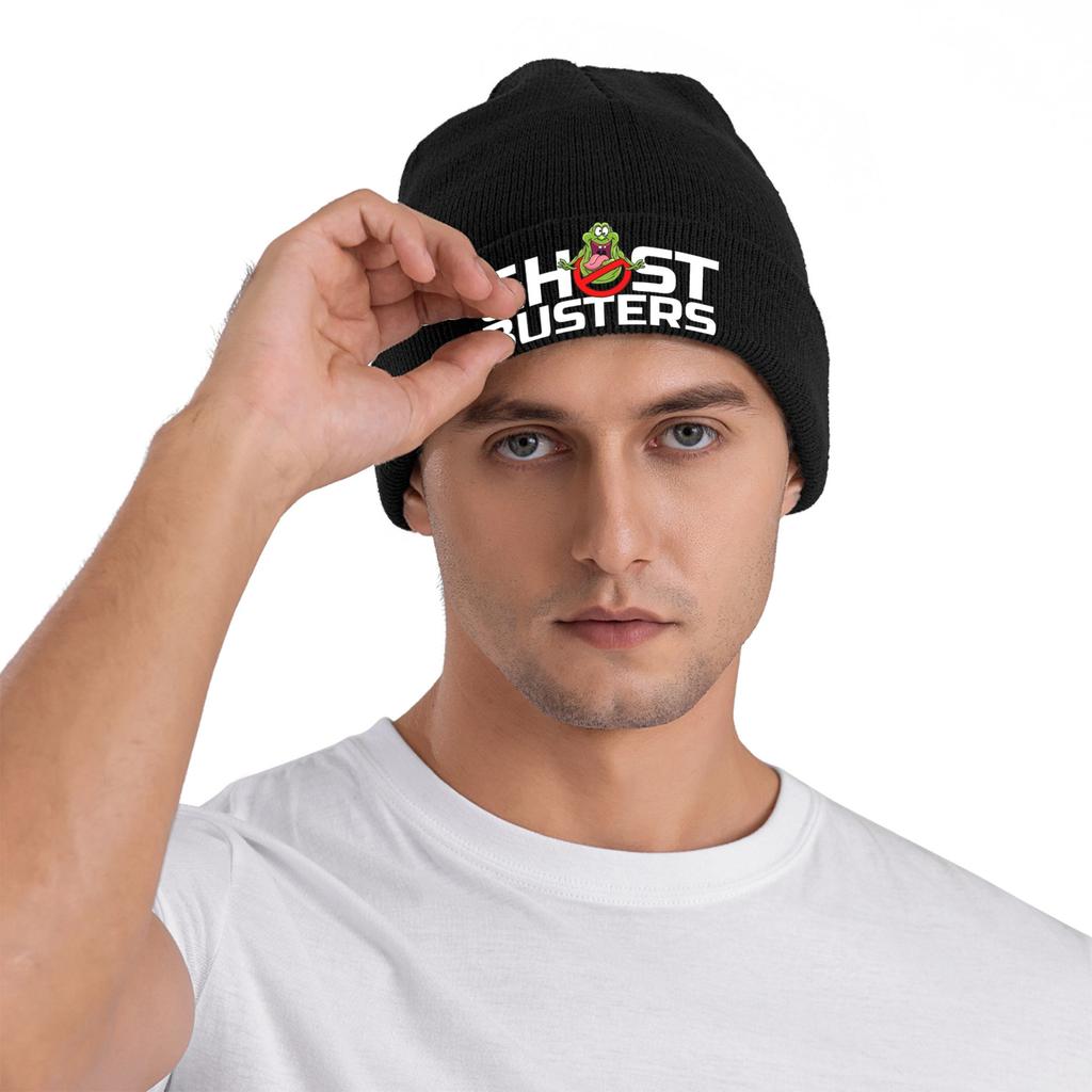 GGhostbusters Beanie Hats Bonnet Hats Adult Unisex Casual Kpop Knitting Hat Autumn Custom Elastic Caps