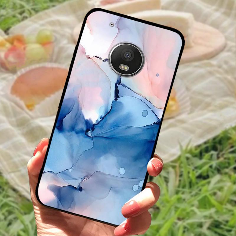Case For Motorola Moto G5 Plus Cover XT1684 XT1685 XT1687 XT1686 Funda Marble Phone Case For Moto G5 Plus G5Plus Soft Coque Capa