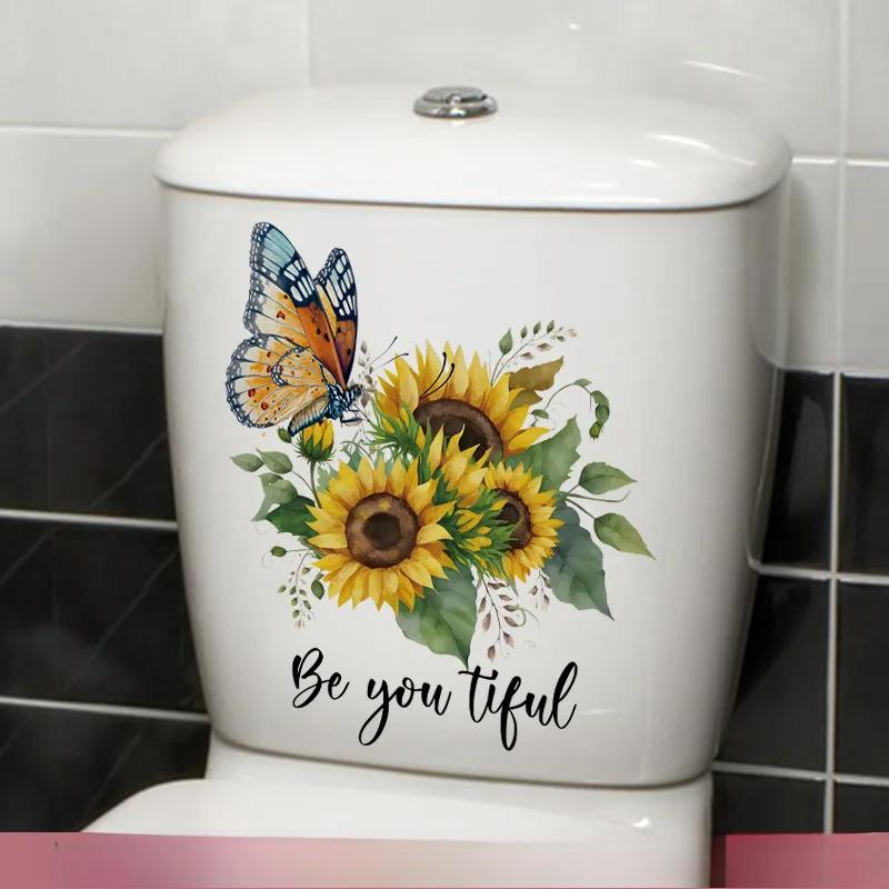 1 шт. красочная бабочка теплая спальня окно наклейка фон настенное украшение ванная комната плитка туалет украшение наклейка плакаты