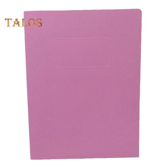 A4 Double File Folder Color-Coded Paperwork Organizer Double Pocket Business Card Slot Visual Appeal File Organizer