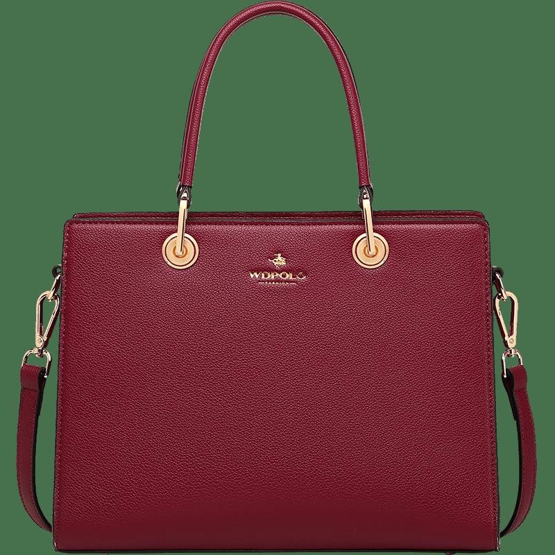 WDPOLO Сумка для мамы, новинка 2023 года, свадебная сумка среднего возраста, красная сумка, атмосферная женская сумка большой вместимости для свекрови
