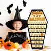 Holiday Halloween Wooden Props Decoration Countdown Sign Countdown Calendar