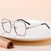 Glasses Frame Simple Metal Glasses Frame Men'S And Women'S Myopia Glasses Frame Polygonal Frames
