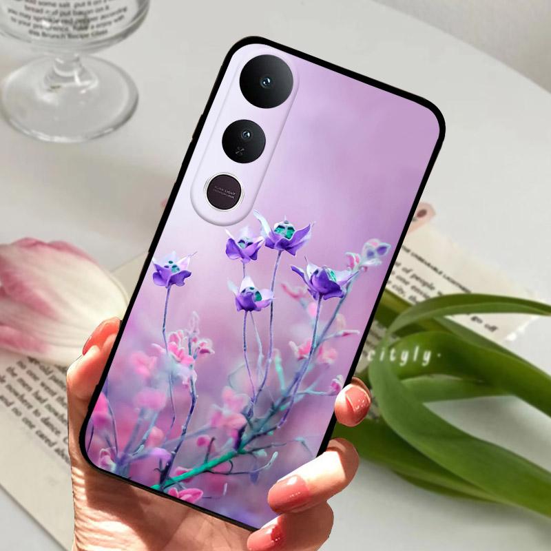 For Vivo V50 Lite Case V2441 Soft TPU Shockproof Silicone Bumper For Vivo V50 Lite 5G Protective Cover Shell Coque Fundas