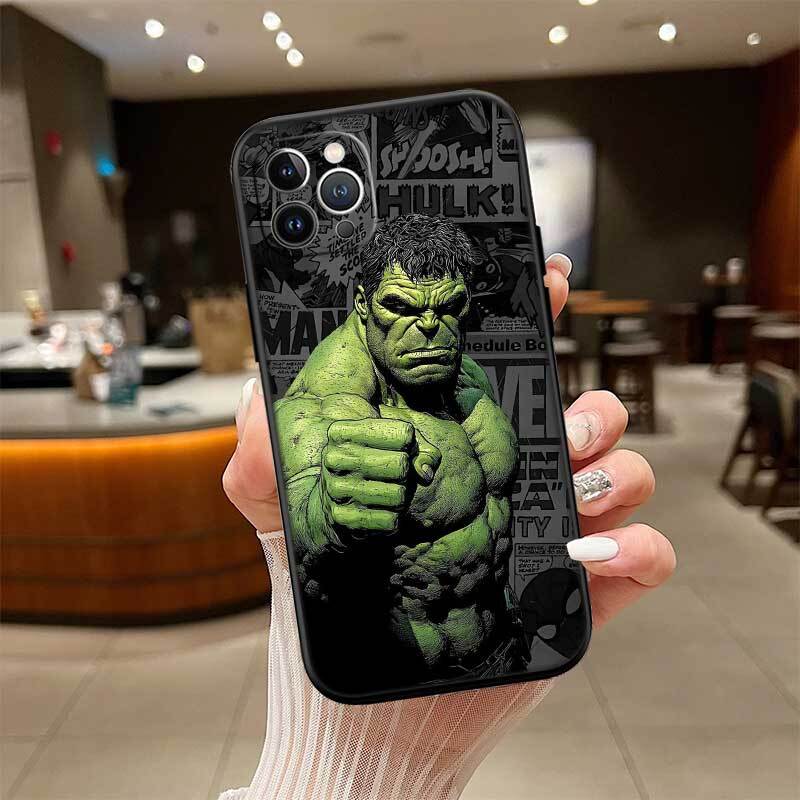 Marvel Hulk Shockproof Phone Case for iPhone 6 6s 7 8 11 12 13 14 15 16 17 16E XS Pro Max XR X SE Air