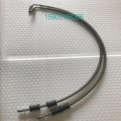 Автозапчасти Мотоциклетная Тормозная Линия Нержавеющая Сталь Оплетка PTFE Трубка С М10X1 Резьбовыми Фитингами