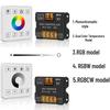 Светодиодная лента высокой мощности 30А, РЧ сенсорная панель, RGB контроллер (12V-24V)