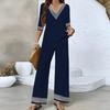 Women Casual Fit Wide Outfits 2 Piece Set