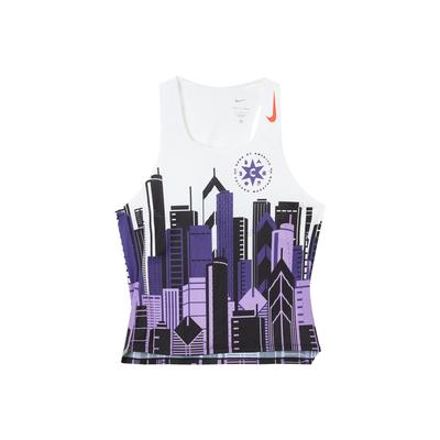 Dri-Fit Adv Running Singlet Slim Fit Architectural Print Безрукавка жилет мужской топ многоцветный FV6335-100