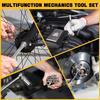 Professional 216 Pcs Tool Set, Professional Mechanic Tool Kit and Sockets Wrenches Set with Storage Box, Metric and Sae
