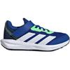 Adidas Faito Mesh Fabric EL Versatile Comfortable Non-Slip Wear-Resistant Low-Top Casual Shoes Kids Sneaker Blue White JQ8103