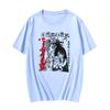 Japanese Demon Anime Punk Goth T Shirt Loose Streetwear Harajuku Summer Fashion Female Casual Aesthetic Cartoon
