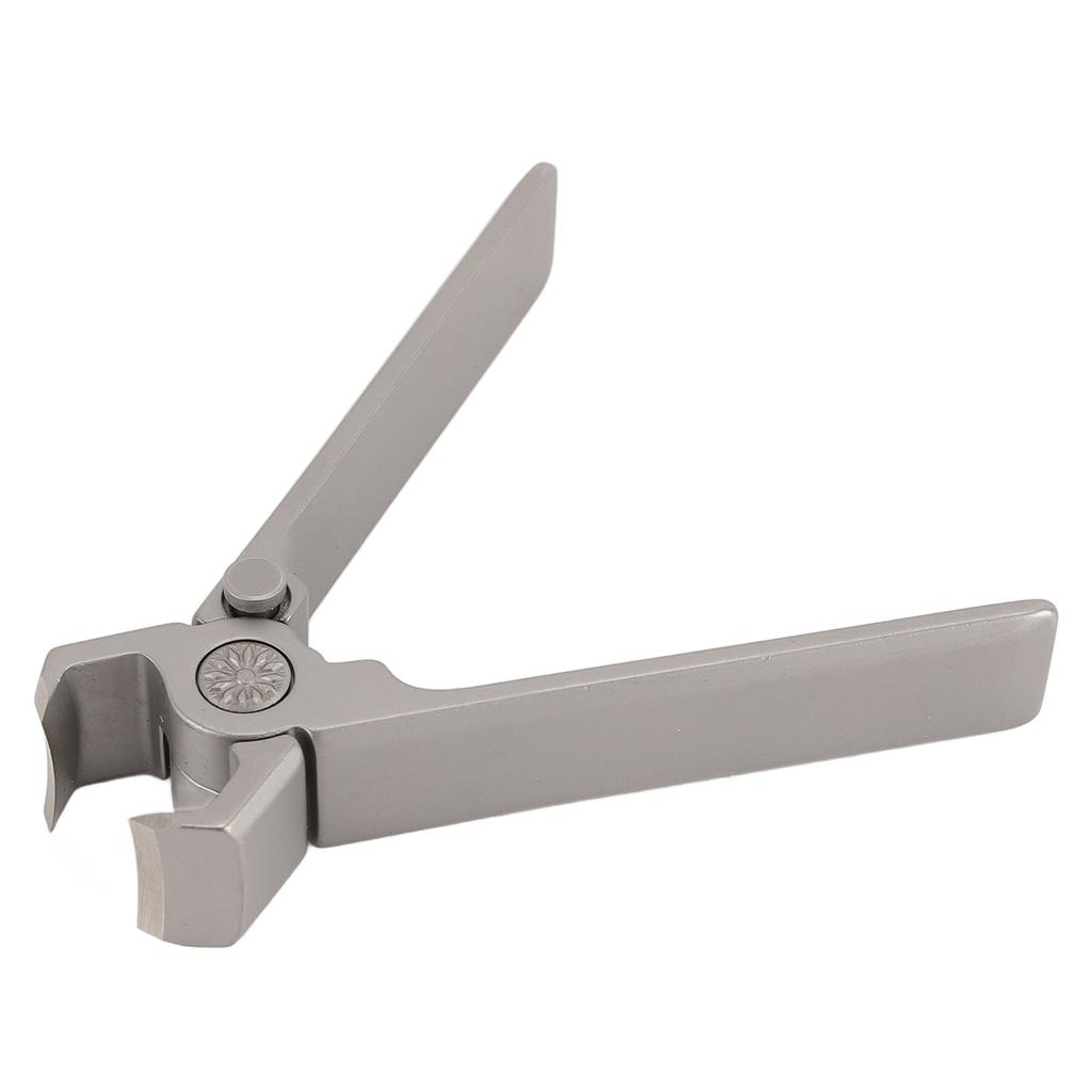 Кусачки для ногтей с большим отверстием, кусачки для ногтей из нержавеющей стали, портативные кусачки для ногтей с пилочкой для толстых ногтей