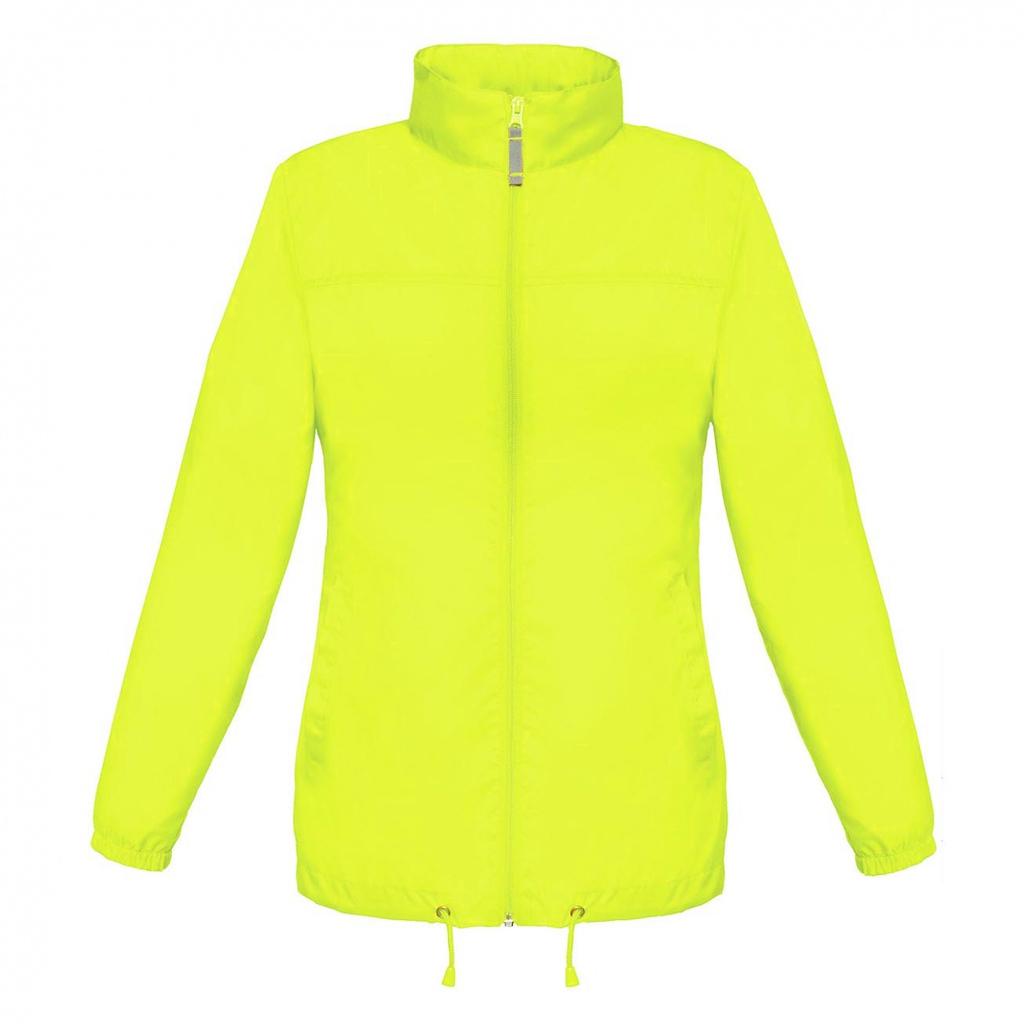 B&C Womens/Ladies Sirocco Легкая ветрозащитная, водонепроницаемая и водоотталкивающая куртка