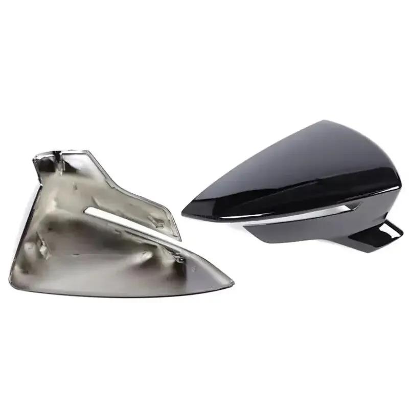For SEAT LEON MK3 5F 2012- IBIZA MK5 2017- ABS Car Rearview Side Mirror Cover Wing Cap Exterior Door Trim Replacement