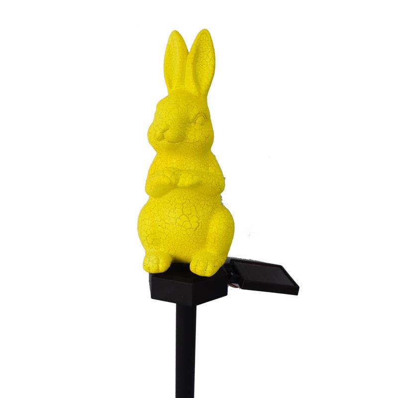 Пластиковый садовый светильник на солнечной батарее в виде животного для наружного украшения