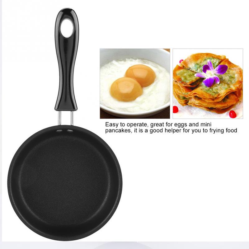 Portable Mini Frying Pan Poached Egg Household Small Kitchen Cooker AVE
