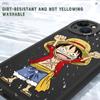 Slim Skin Feeling PU Leather Cute Cartoon Luffy Phone Cover for Infinix VIVO OPPO Reno Realme Huawei Nova Honor Smartphone Case
