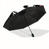 1pc Gothic Hello Kitty Automatic Umbrella 8-Bone Design Compact Gear for Outdoor Travel, Perfect Helloween Chrismas Gift for Friends or Family y250829