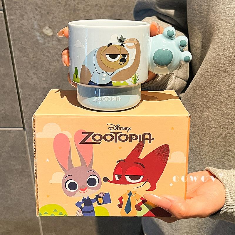 Disney Кружка керамическая Зверополис Джуди Ник Домашняя/Парная кружка для кофе или молока Новый подарок на день рождения