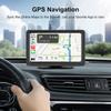 7-дюймовый Carplay Android Auto Видеоплеер с функцией MirrorLink Беспроводной Carplay Android Auto GPS Монитор для автомобиля Мультимедиа Камера заднего вида
