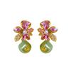 Light Luxury Bohemian Earrings Women Ear Jewelry Sweet Drop Earrings Flower Stud Earrings  Gift