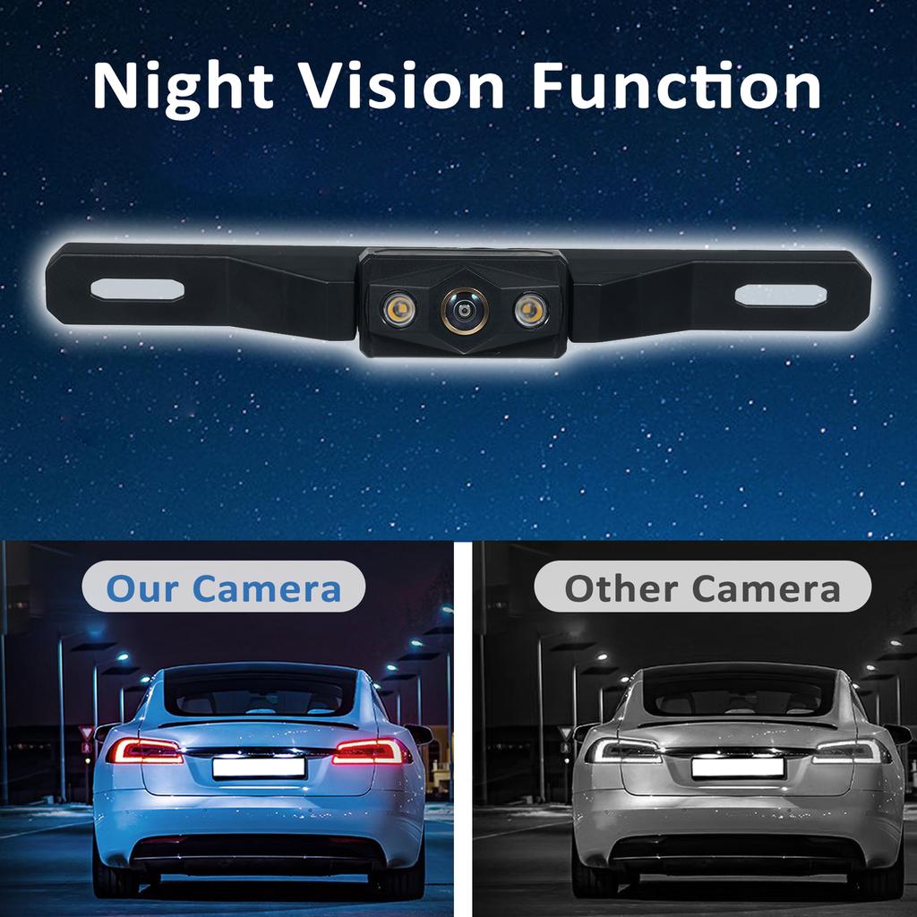 1080p Backup Camera Rr View Camera with 150 Wide Angle Night IP69K for CARS SUVS Trucks Motorhomes