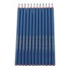 12pcsset Wooden Handle Fabric Marker Blue Colored Water Soluble Pencil for Clothes Shoes DIY