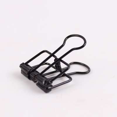 10 grid photos, wall decoration photo clip, simple metal hollow clip, colored long tail note clip, ticket clip