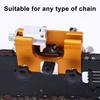 Набор для заточки цепной пилы Ручной станок для заточки цепей Легкий дизайн Заточный станок для цепей Зажим для заточки из алюминиевого сплава