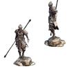 Elegant Metal Wukong Figurine For Artistic Home And Office Desk Decoration