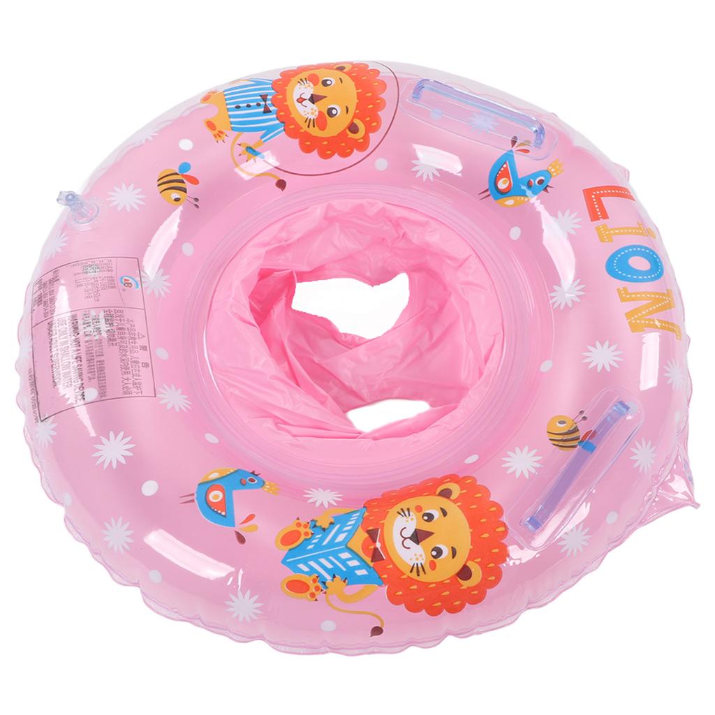 Детский плавательный круг, водонепроницаемый, с двойной ручкой, удобный для захвата, детское сиденье для купания, поплавок для купания в ванне