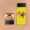 Anime Ren and S-stimpy Coque For Samsung Z Flip7 6 Galaxy Case Shockproof Z Flip5 Z Flip3 4 5G Hard Cover Phone TPU PC Hard Fun