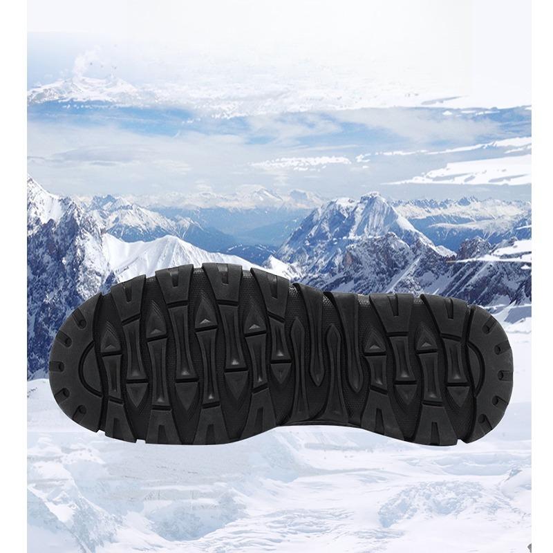 Winter Boots Same Style for Men and Women Soft Bottom Anti-Slip Warmth Preservation Free Shipping Men's Shoes Comfortable Cold Resistant