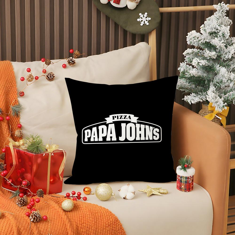 Арт Чехол на подушку с логотипом Papa John's для гостиной, декоративный чехол на диван, простой домашний, с принтом, легкая роскошь