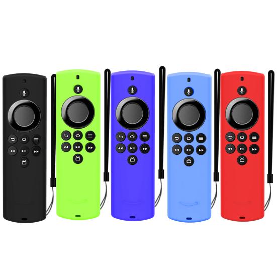 Shockproof Anti-fall Remote Silicone Cover for Control Case Amazon Alexa Voice Remote Lite/Fire