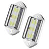12V  LED License Plate Light Universal Car Truck SUV Trailer RV Side Marker Lamp White Waterproof Number Plate Light