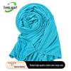 Women's Large Mercerized Cotton Modal Shawl Scarf YW137 - High Quality, Solid Color