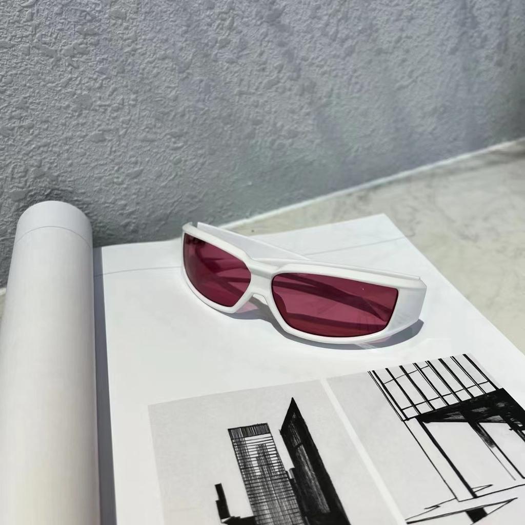 Панк Y2K Солнцезащитные Очки Мужские Стильные Европейский Американский Стиль Солнечные Очки для Улицы Велосипеда Альпинизма Женские