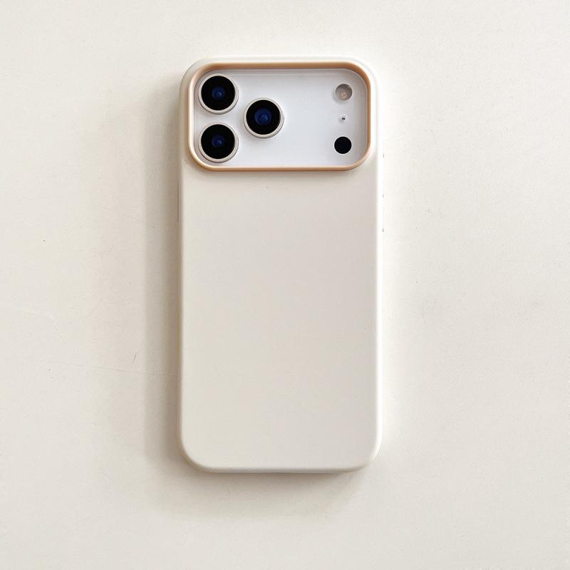 New Pure Color Liquid Silicone Case for iPhone 17 Pro Max: Anti-Fall Design