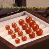 Коллекция Сяо Качество Южный Красный Агат Россыпные Бусины DIY Браслет Ручная Нить Полуфабрикат Высококачественные Бусины