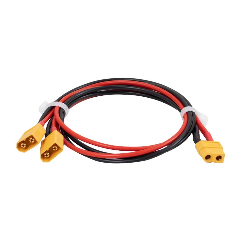 Соединительные кабели 50 см XT30 XT60 для электрического скутера Xiaomi/Ninebot, внешний аккумулятор, Y-разветвитель, 3-сторонний соединительный кабель контроллера