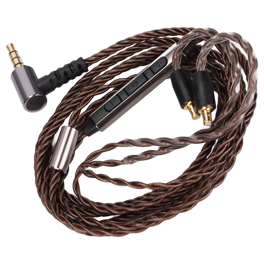 Сменный кабель для наушников, штекер 3,5 мм/A2DC, шнур для наушников со встроенным микрофоном и пультом управления для CKS1100